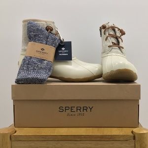 Saltwater Mainsail Leather Duck Boot